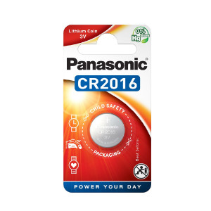 Buttoncell Panasonic CR2016 3V Τεμ. 1 5019068085114
