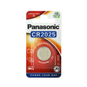 Buttoncell Panasonic CR2025 3V Τεμ. 1 5019068085121