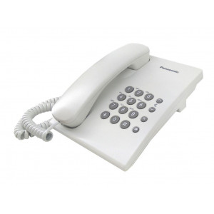 Σταθερό Ψηφιακό Τηλέφωνο Panasonic KX-TS500EXW Λευκό 5025232272075