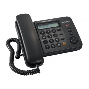 Panasonic KX-TS580EX2B Black with Speaker Phone 5025232490981