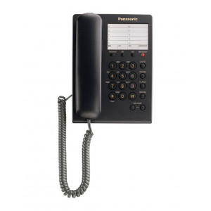 Hotel-Τype Telephone Device Panasonic KX-TS550GRB Black with Emergency Button 5025232578252