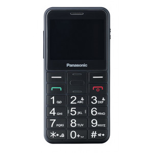 Panasonic KX-TU150 EXBN (Dual SIM) 2.4 με πλήκτρο SOS, Bluetooth, Μεγάλα Γράμματα Μαύρο 5025232910939