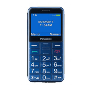 Panasonic KX-TU150EXCN (Dual SIM) 2.4 με πλήκτρο SOS, Bluetooth, Μεγάλα Γράμματα Μπλε 5025232910953