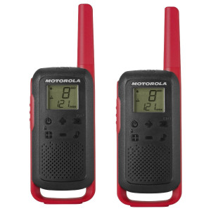Walkie Talkie Motorola Go Discover PMR T62 Κόκκινο. Εύρος Κάλυψης 8km 5031753007324