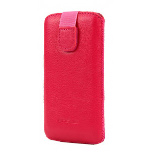 Case Protect Ancus for Xperia E4 / Lumia 730/735 / LG Spirit Leather Pink 5210029000157