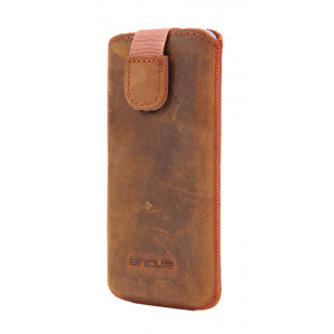 Case Protect Ancus για Apple iPhone SE/5/5S/5C Leather Olive 5210029000379