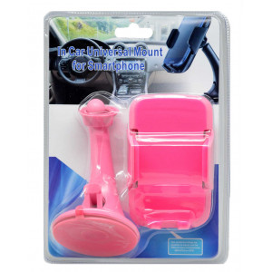 Universal Car Mount Ancus Pink for Smartphones 4 to 5.7 Inches 5210029007033