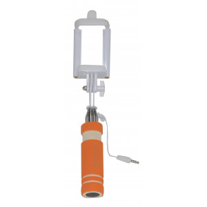Selfie Stick Ancus Classic Mini Orange with Jack Cable 3.5mm (Closed 13.5cm, with Extention 53.5cm ) 5210029032578