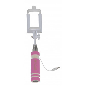 Selfie Stick Ancus Classic Mini Pink with Jack Cable 3.5mm (Closed 13.5cm, with Extention 53.5cm ) 5210029032585