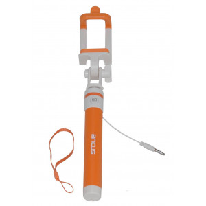 Selfie Stick Ancus Classic Orange with Jack Cable 3.5mm (Closed 20cm, with Extention 80cm ) 5210029032639