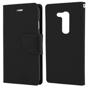 Book Case Goospery Fancy Diary for LG L Fino D290N/L Fino Dual D295 Black by Mercury 5210029035494
