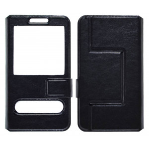 Book Case S-View Ancus Stick it Universal for Smartphone 5.0 - 5.5 Black 5210029038488