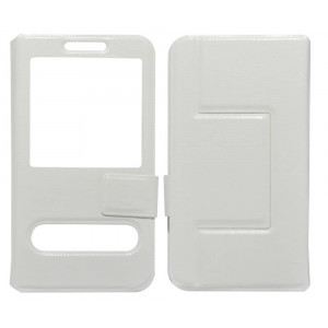 Book Case S-View Ancus Stick it Universal for Smartphone 5.0 - 5.5 White 5210029038495