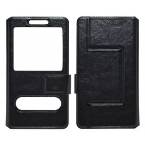 Book Case S-View Ancus Stick it Universal for Smartphone 4.5 - 5.0 Black 5210029038518
