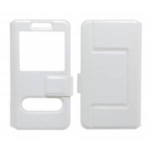 Book Case S-View Ancus Stick it Universal for Smartphone 4.0 - 4.5 White 5210029038556