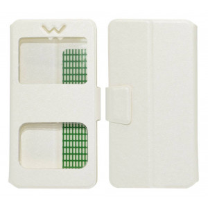 Book Case S-View Ancus Stick it F Series Universal for Smartphone 5.7 - 6.0 White 5210029038594
