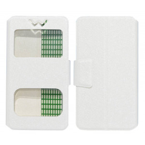 Book Case S-View Ancus Stick it F Series Universal for Smartphone 4.7 - 5.0 White 5210029038631
