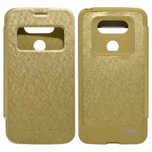 Book Case Goospery Wow Bumper View for LG G5 H850 Gold by Mercury 5210029043178