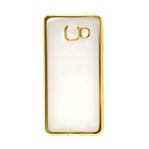 Case Electroplating TPU Ancus for Samsung SM-A310F Galaxy A3 (2016) Gold - Transparent 5210029043574