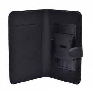 Book Case Ancus Grab Series Universal for Smartphone 5.5 - 6.0 Black 5210029044724