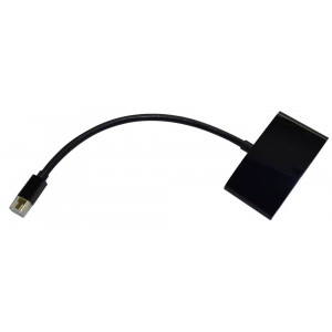 Mini Display Port to HDMI/DVI F Adapter Jasper 17cm Black for Apple PC or Notebook Connection with Monitor 5210029046612