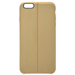 TPU Case Ancus Leather Feel for Apple iPhone 6 Plus/6S Plus Gold 5210029046773