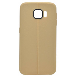 TPU Case Ancus Leather Feel for Samsung SM-G920F Galaxy S6 Gold 5210029046810