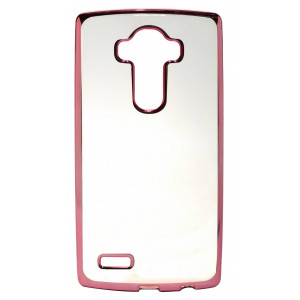 Case Electroplating TPU Ancus for LG G4 H815 Pink - Transparent 5210029048029