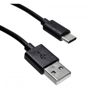 Data Cable Jasper USB Type-C Black 1m 5210029054662