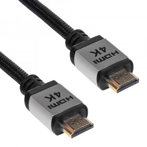 Καλώδιο σύνδεσης HDMI Akyga AK-HD-15P Αρσενικό σε Αρσενικό Full 3D 4K Gold Plated CCS 1.5m Μαύρο 5901720133526