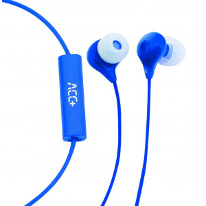 Hands Free ACC+ Soul Stereo Earphones 3.5mm Μπλε με Μικρόφωνο και Πλήκτρο Απάντησης/Σίγασης 5908235975092