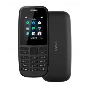 Nokia 105 (2019) 4th Edition Dual Sim 1.77 Μαύρο GR 6438409037701