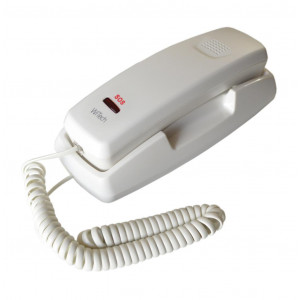 Σταθερό Ψηφιακό Τηλέφωνο WiTech WT-5001ALM Λευκό με πλήκτρο SOS, 10 Μνήμες και Ανοιχτή Ακρόαση 6925753100484