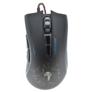 Ενσύρματο Ποντίκι Keywin Mechanical Gaming Mouse Luom G30 με 7 Πλήκτρα και 2500 DPI Μαύρο 6928081450023