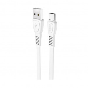 Καλώδιο σύνδεσης Hoco X40 Noah USB σε USB-C Fast Charging 2.4A Άσπρο 1μ 6931474711700