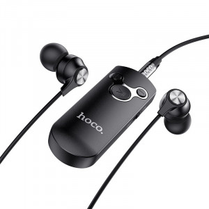 Wireless Hands Free Hoco E52 Euphony Stereo Earphones με Bluetooth Transmitter V.5.0 και Πλήκτρα Ελέγχου Μαύρο 6931474733870