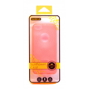 TPU Case Baseus For Apple iPhone 5C Pink + 1x Screen Protector Baseus Ultra Clear 6953156221239