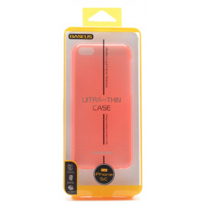 Case UltraThin Baseus for Apple iPhone 5C Pink 0.6 mm + 1x Screen Protector Baseus 6953156223073