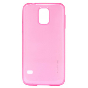 TPU Case Ultra Thin Baseus Air Case for Samsung SM-G900F Galaxy S5 Pink 6953156227750