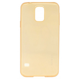TPU Case Ultra Thin Baseus Air Case for Samsung SM-G900F Galaxy S5 Gold 6953156227767