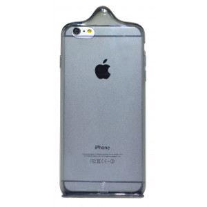 TPU Case Baseus icondom for Apple iPhone 6 Plus/6S Plus Black - Transparent 6953156235434