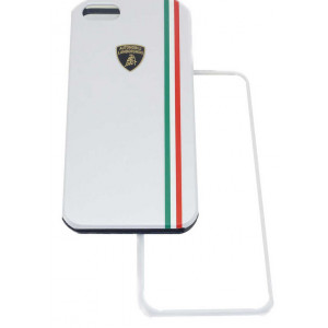 Case Faceplate Lamborghini  for Apple iPhone SE/5/5S Slim White 6955250269841