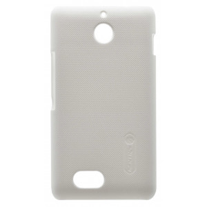 Faceplate Case Nillkin for Sony Xperia E1/E1 Dual Frosted Shield with Scr Pro White 6956473280637