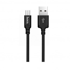 Καλώδιο σύνδεσης Hoco X14 Tmes Speed USB σε Micro-USB Fast Charging Μαύρο 1μ 6957531062844
