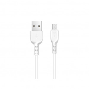 Καλώδιο σύνδεσης Hoco X20 Flash USB σε Micro-USB 2.0A Λευκό 1m 6957531068839