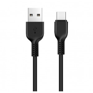 Καλώδιο σύνδεσης Hoco X20 Flash USB σε Type-C Μαύρο 3m 6957531068969