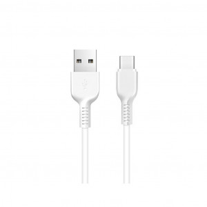 Καλώδιο σύνδεσης Hoco X20 Flash USB σε Type-C Λευκό 3m 6957531068976