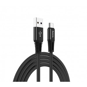 Καλώδιο σύνδεσης Hoco X22 USB σε Type-C Fast Charging 5.0A Μαύρο 1,0 μ 6957531071969