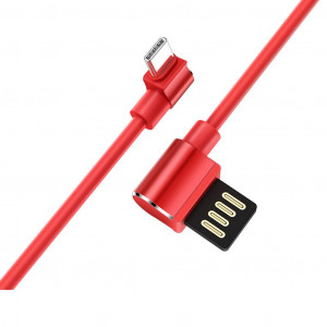 Καλώδιο σύνδεσης Hoco U37 Long Roam USB σε Type-C 2.4A Κόκκινο 1.2μ. 6957531074373