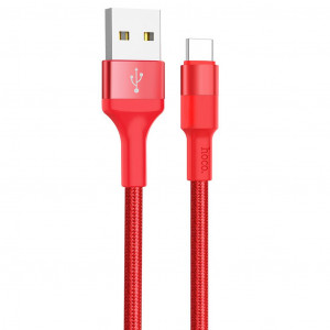 Καλώδιο σύνδεσης Hoco X26 Xpress USB σε Type-C Fast Charging 2A Κόκκινο 1μ 6957531080268
